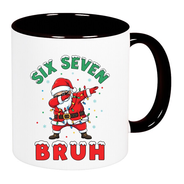 Színes fülű és belsejű bögre