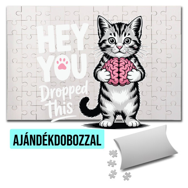 Puzzle - kirakó ajándékdobozzal