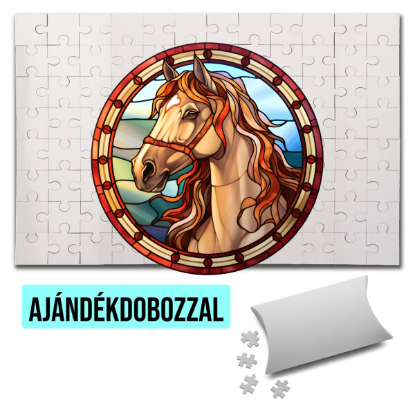 Puzzle - kirakó ajándékdobozzal