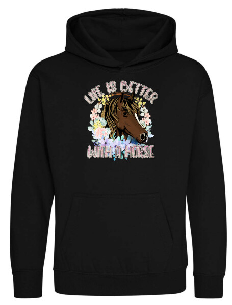 Kapucnis belebújós gyerek pulóver