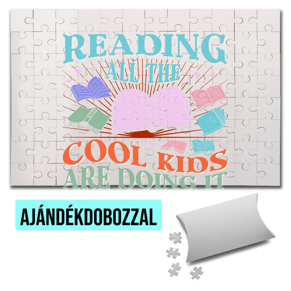 Puzzle - kirakó ajándékdobozzal