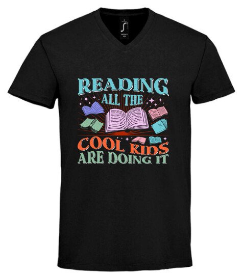 Unisex V nyakú póló