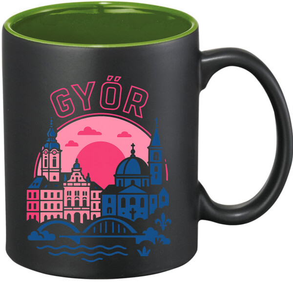 Hőre változó bögre - színes belső