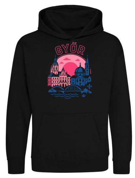 Kapucnis belebújós gyerek pulóver