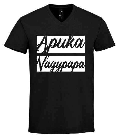 Unisex V nyakú póló