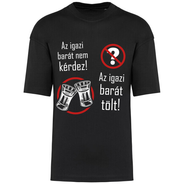 Prémium oversized unisex póló