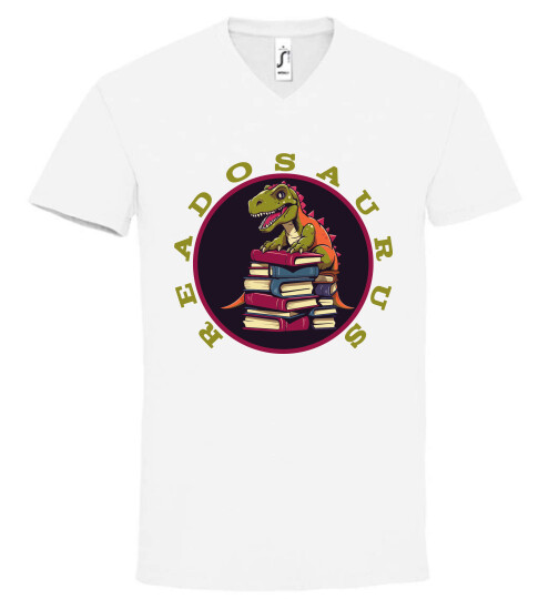 Unisex V nyakú póló