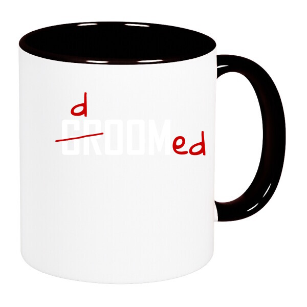 Színes fülű és belsejű bögre