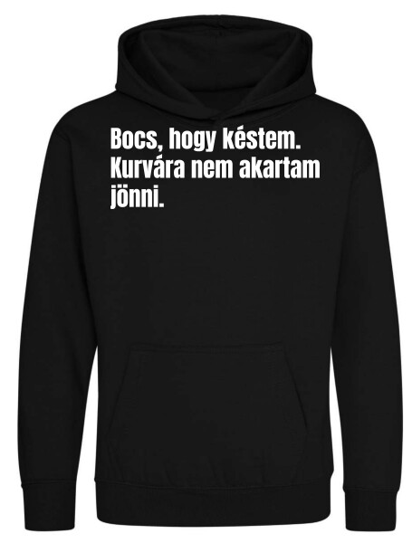 Kapucnis belebújós gyerek pulóver