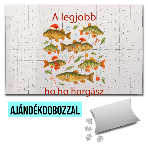 Puzzle - kirakó ajándékdobozzal