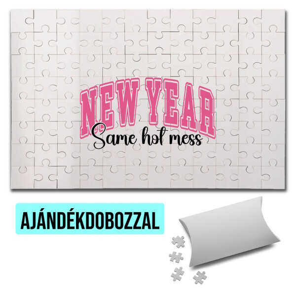Puzzle - kirakó ajándékdobozzal