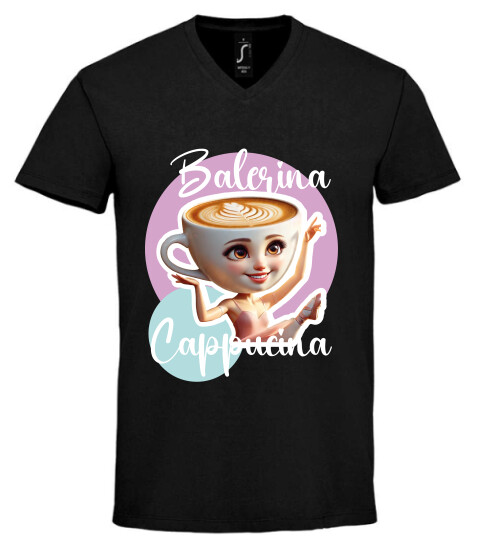 Unisex V nyakú póló