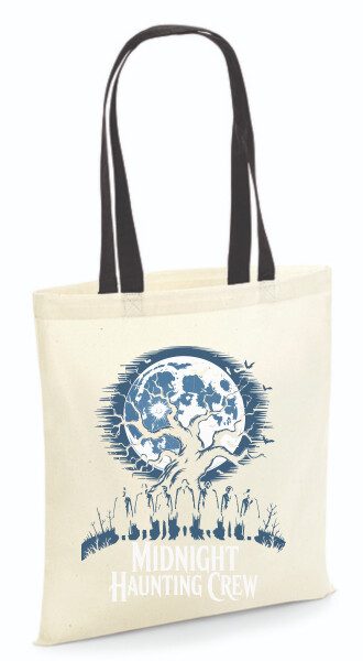 Vászontáska - színes fülű 