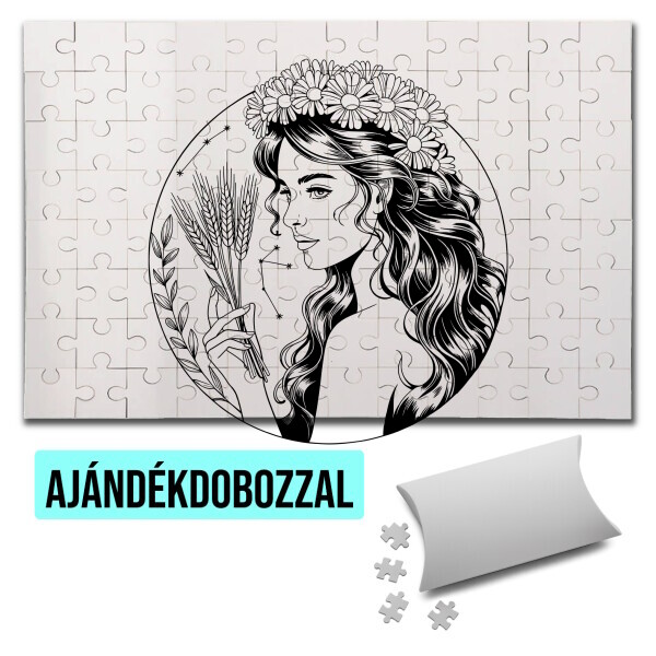 Puzzle - kirakó ajándékdobozzal