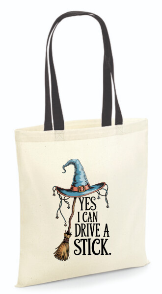 Vászontáska - színes fülű 