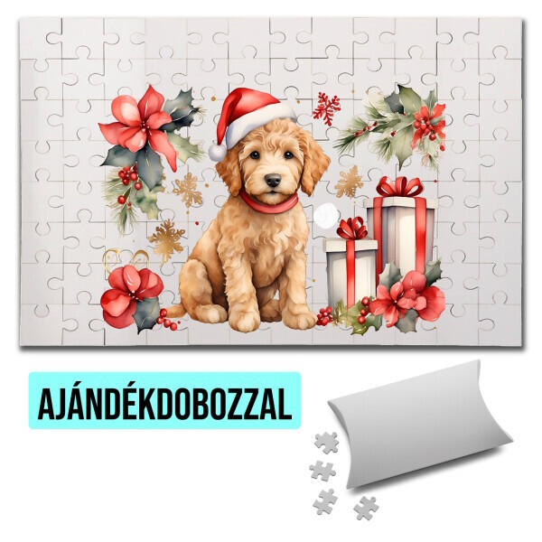 Puzzle - kirakó ajándékdobozzal