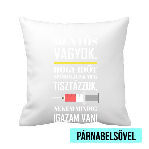 Párnahuzat béléssel