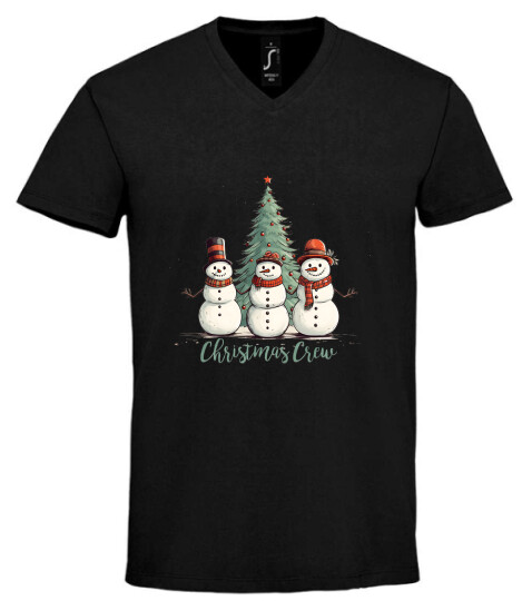 Unisex V nyakú póló