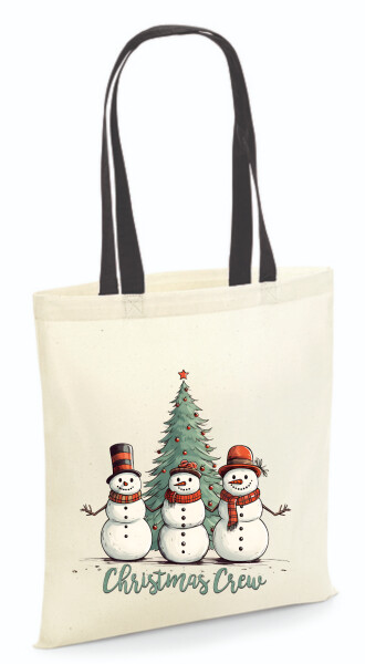 Vászontáska - színes fülű 