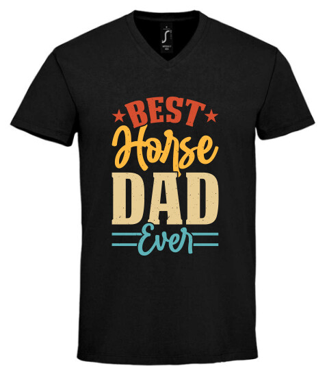 Unisex V nyakú póló