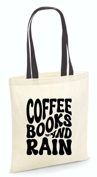 Vászontáska - színes fülű 