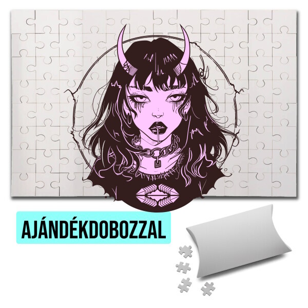 Puzzle - kirakó ajándékdobozzal