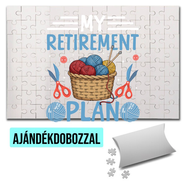 Puzzle - kirakó ajándékdobozzal