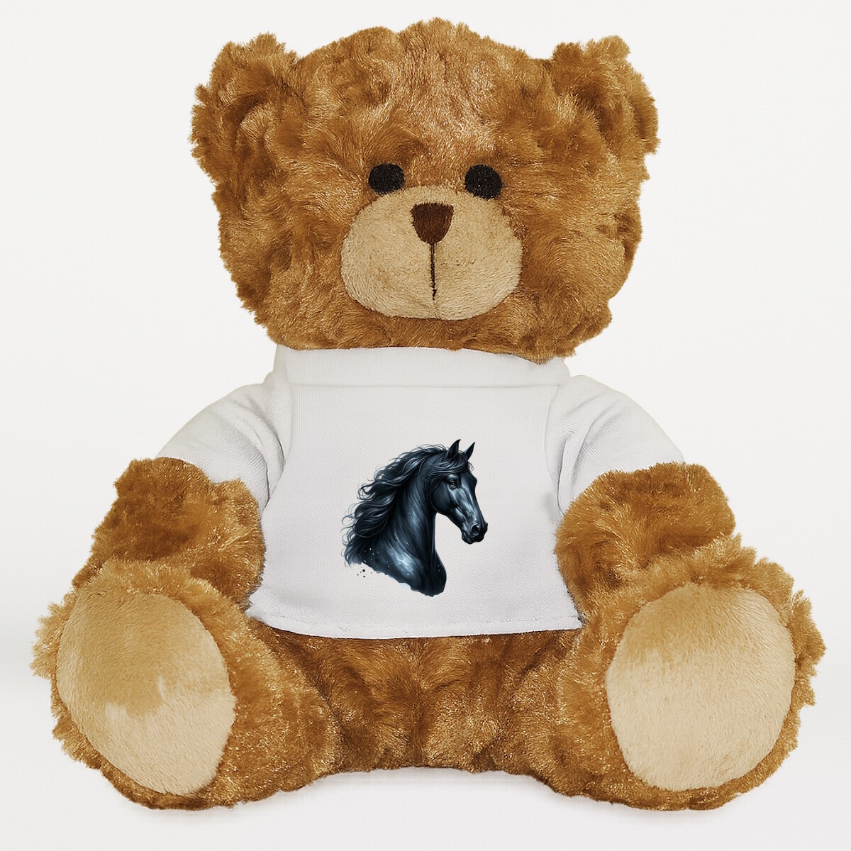 Plüssmaci egyedi pólóval