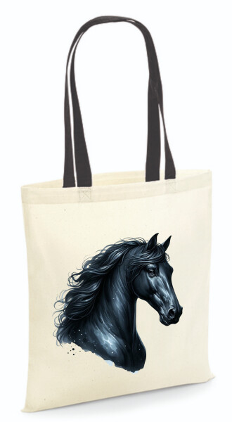 Vászontáska - színes fülű 