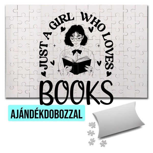 Puzzle - kirakó ajándékdobozzal