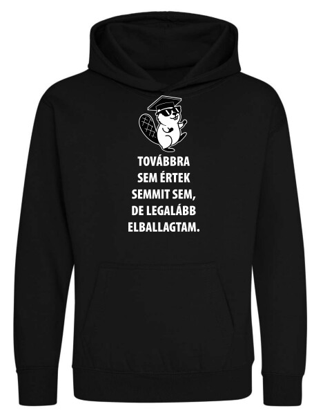 Kapucnis belebújós gyerek pulóver