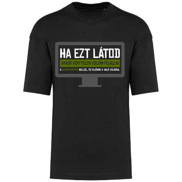 Prémium oversized unisex póló