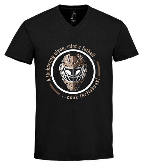 Unisex V nyakú póló