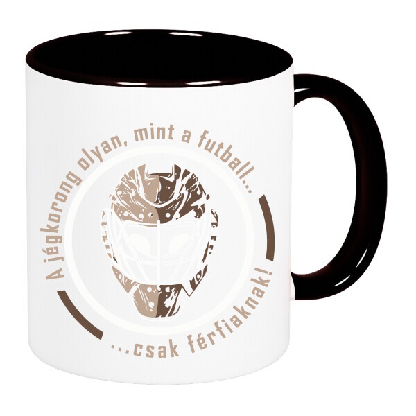 Színes fülű és belsejű bögre