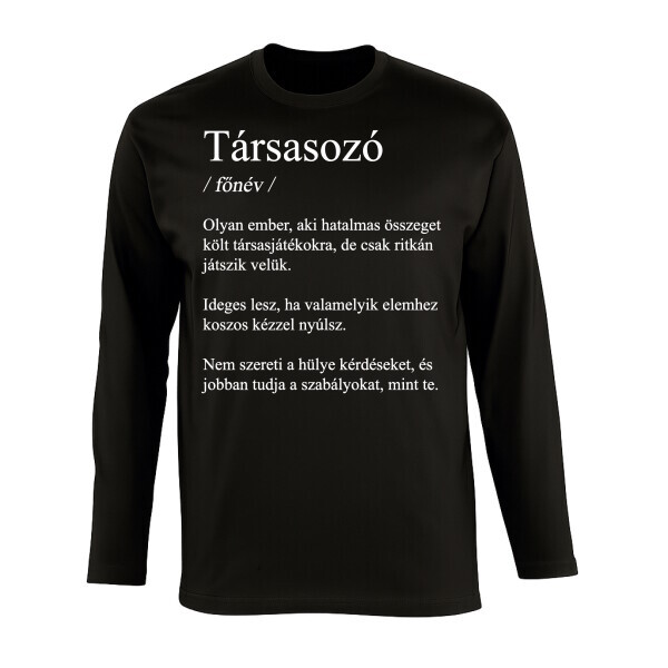 Hosszú ujjú póló