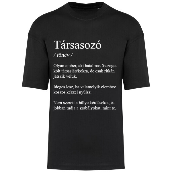 Prémium oversized unisex póló