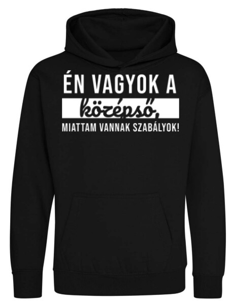 Kapucnis belebújós gyerek pulóver