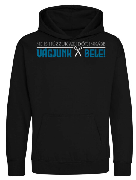 Kapucnis belebújós gyerek pulóver