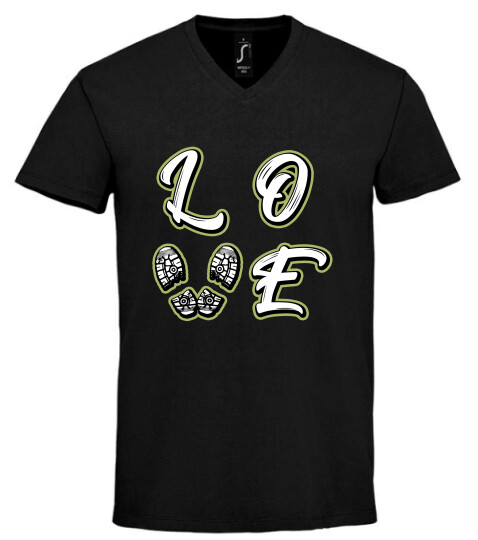 Unisex V nyakú póló