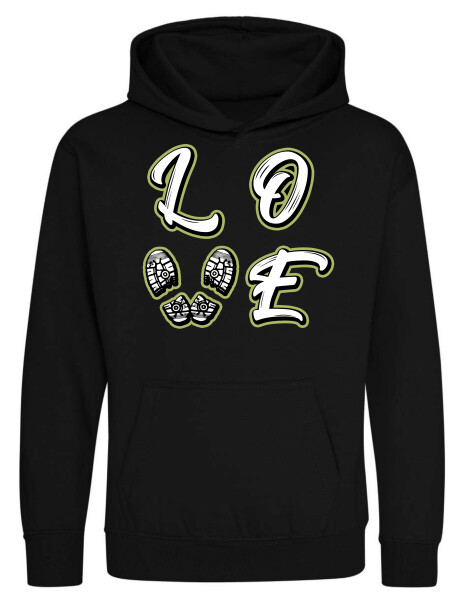 Kapucnis belebújós gyerek pulóver