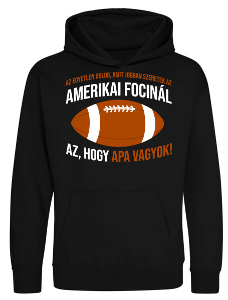 Kapucnis belebújós gyerek pulóver