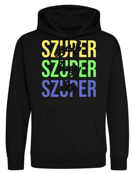 Kapucnis belebújós gyerek pulóver