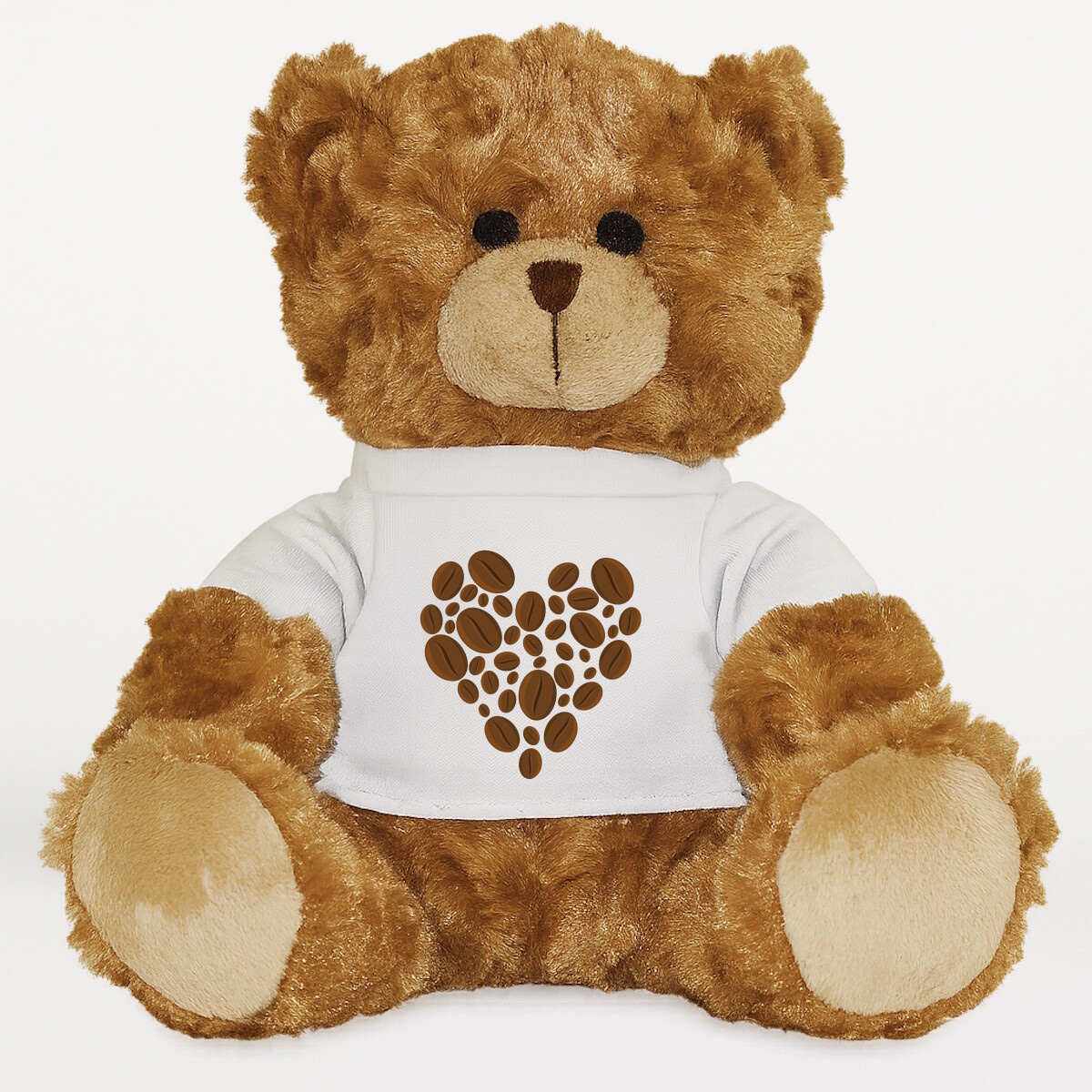 Plüssmaci egyedi pólóval