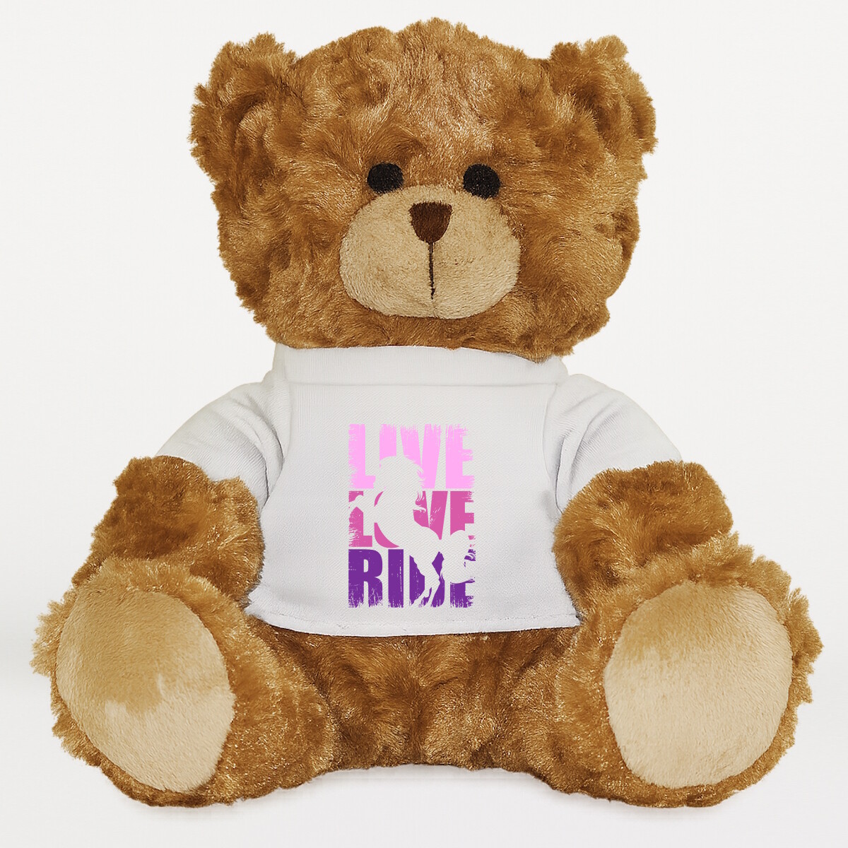 Plüssmaci egyedi pólóval