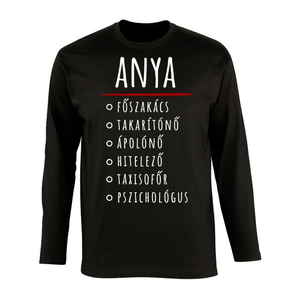 Hosszú ujjú póló