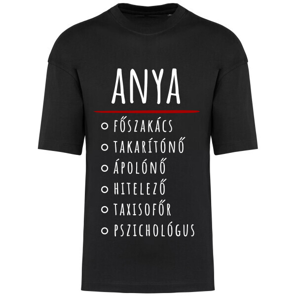 Prémium oversized unisex póló