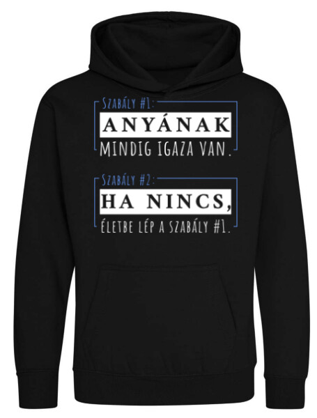 Kapucnis belebújós gyerek pulóver