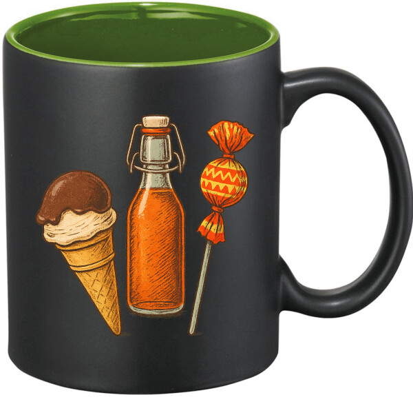 Hőre változó bögre - színes belső