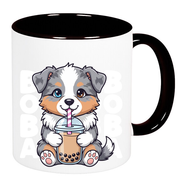 Színes fülű és belsejű bögre