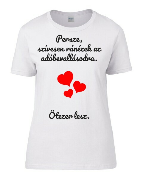 Egyedi Női Póló